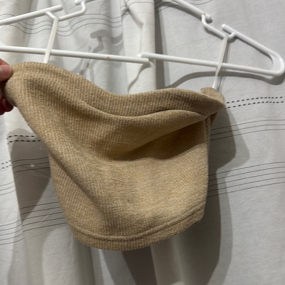 SHEIN Tan Crop Top